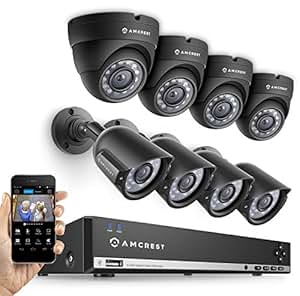 Amazon.com : Amcrest 960H 8CH 1TB Security System - Eight
