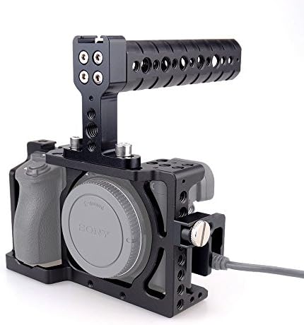 ACCSTORE DSLR Camera Cage Kit Stabilizer + Top Handle For Sony A6000/A6300/A6500/ILCE-6000/ILCE-6300/ILCE-6500/NEX7