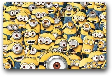 HomieProduct Decorative Doormats The Minions Custom Non Slip Indoor/Outdoor Doormat (23.6"x15.7")