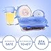 Silicone Stretch Lids, YINXN 12 Pack Various Sizes Food Seal Lids Covers with Oil Funnel for Bowls Cups Cans Dishes Fruits Vegetables
