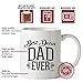 Dad Gifts, Fathers Day Gifts,Funny Christmas For Daddy Best Ever Birthday Coffee Mugs Cups,The Greatest Dad’s or Father’s In Law Birthdays Novelty Cup Ideas,World’s Most Awesome Father Gag Mug Pop Pa