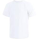 Somaibo Boys Rash Guard Shirts Short Sleeve Quick Dry Swim Shirts UPF 50+ for Kids Athletic