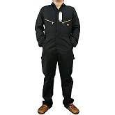 Dickies Men&rsquo;s Deluxe Long Sleeve Coveralls &ndash; 7.5 oz Twill Mechanic Jumpsuit with Zipper Front Industrial Uniform Fit