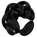 Dark Brown Jumbo Braiding Hair Extension Rainbow Jumbo Braiding For Twist Braiding Jumbo Braids Salon Crochet Twist Braiding Hair Extensions 24Inch 5Pcs/Lot 100g/Pc (pure 2#)