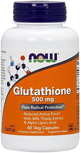 Glutathione, 500 mg, 60 Veg Capsules