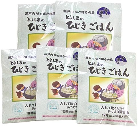 Amazon 産地直送 藻塩ひじきごはん 5個セット 1合用7g 4袋入り 5個 豊島合同回漕店 ふりかけ 通販