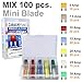 Fuse MINI Blade - Smart GLOW Fuse - Car Fuse Kit Automotive ATC/ATO - Fuses Assortment Replacement Kit - Easy Identification - Illuminating Indicator Fuse That Glow When Blown - Carax Fuse - 100 pcs.