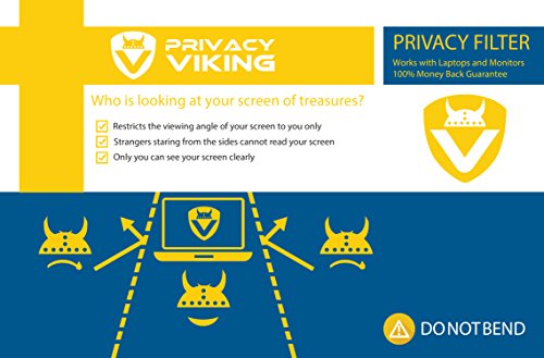PrivacyViking Privacy Filter for Monitors and Laptops PV17.0