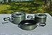 Texsport Black Ice The Scouter 5 pc Hard Anodized Camping Cookware Outdoor Cook Set with Storage Bagthumb 3