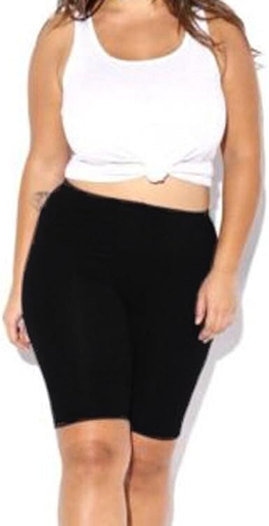 high waisted black shorts amazon