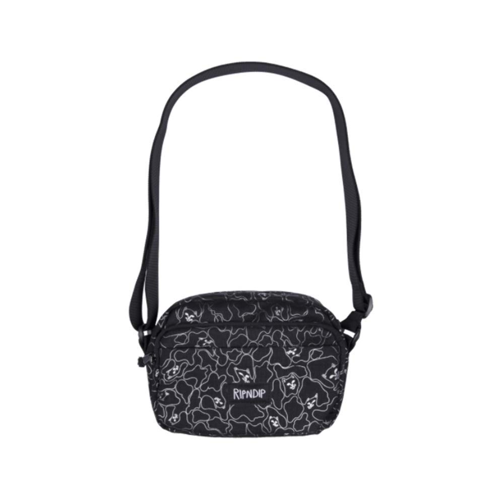 Rip N Dip - Nermal 3M Line Camo Shoulder Bag - Black