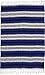 El Paso Designs Mexican Yoga Blanket – Colorful Falsa Serape Throw for Yoga, Beach, Picnic, Saddle, or Home Décor – Soft Woven Boho Blanket (Blue)