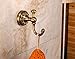 Rozin Antique Brass Bath Towel Hook Wall Mounted Robe Clothes Hanger