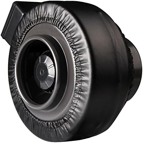 6" Inch CFM Inline Duct Fan with Built In Free Variable Speed Controller - Dynamic Light Air Blower Fan Hydroponics Ventilation System To Clear Out Excessive Heat And Humidity ...