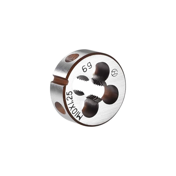 sourcing map Metrisch Recht Hand Maschinen Gewinde Stempel HSS (Schnellarbeitsstahl) M10 M10x1,25 Umfang