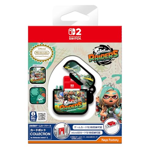 【任天堂ライセンス商品】カードポッド COLLECTION for Nintendo Switch 2 スプラトゥーン レイダース
