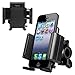 INSTEN Bike Mount, Bicycle Phone Holder Ram Mount Compatible with iPhone X/XS/XS Max/XR/8 Plus/7/7 Plus/6S/6S Plus/Samsung Galaxy S10/S10 Plus/S10e/S9/S9+ S9 Plus/S8/S8+ S8 Plus/S7 Edge/S7, Black
