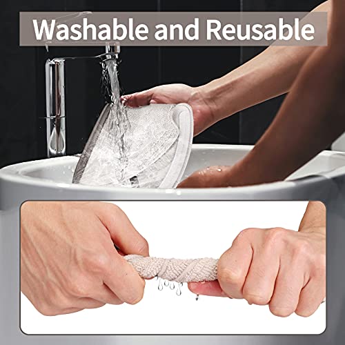 Vecukty 8 Chiffons pour Xiaomi Roborock S5 Max S6 Pure S6 MaxV S5 S50 S51 S55 S6, Serpillière pour Xiaomi Roborock E2 E3 E35 E4, Accessoires pour Xiaomi Aspirateur