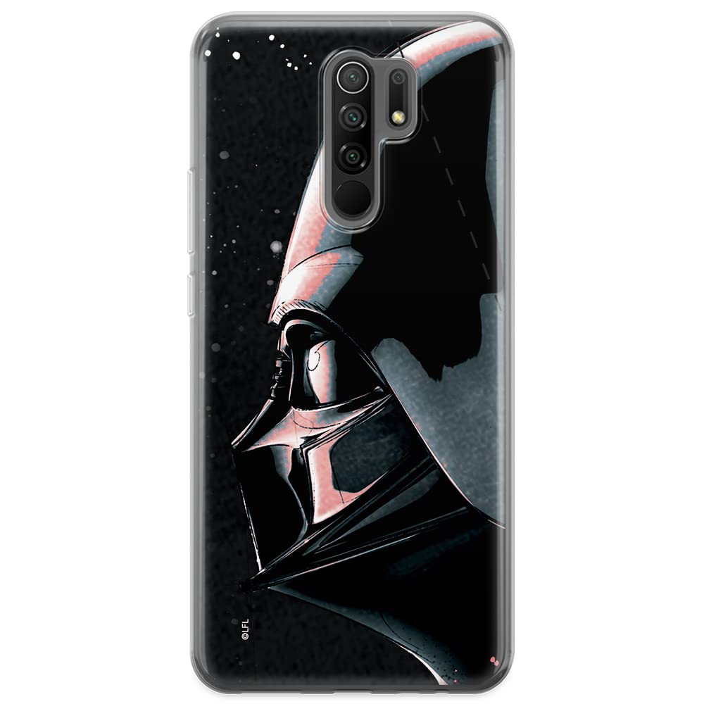 ERT GROUP mobile phone case for Xiaomi REDMI 9 original and officially Licensed Star Wars pattern Darth Vader 017 optimally adapted to the shape of the mobile phone, case made of TPU