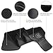 Waist Trimmer, Fullmosa Waist Trainer Ab Belt & Weight Loss & Slimming Fitness Belt,Lower Back/Lumbar/Abdominal Muscle Support, Stomach Fat Burner, Sauna Effect for Men and Women -B-S
