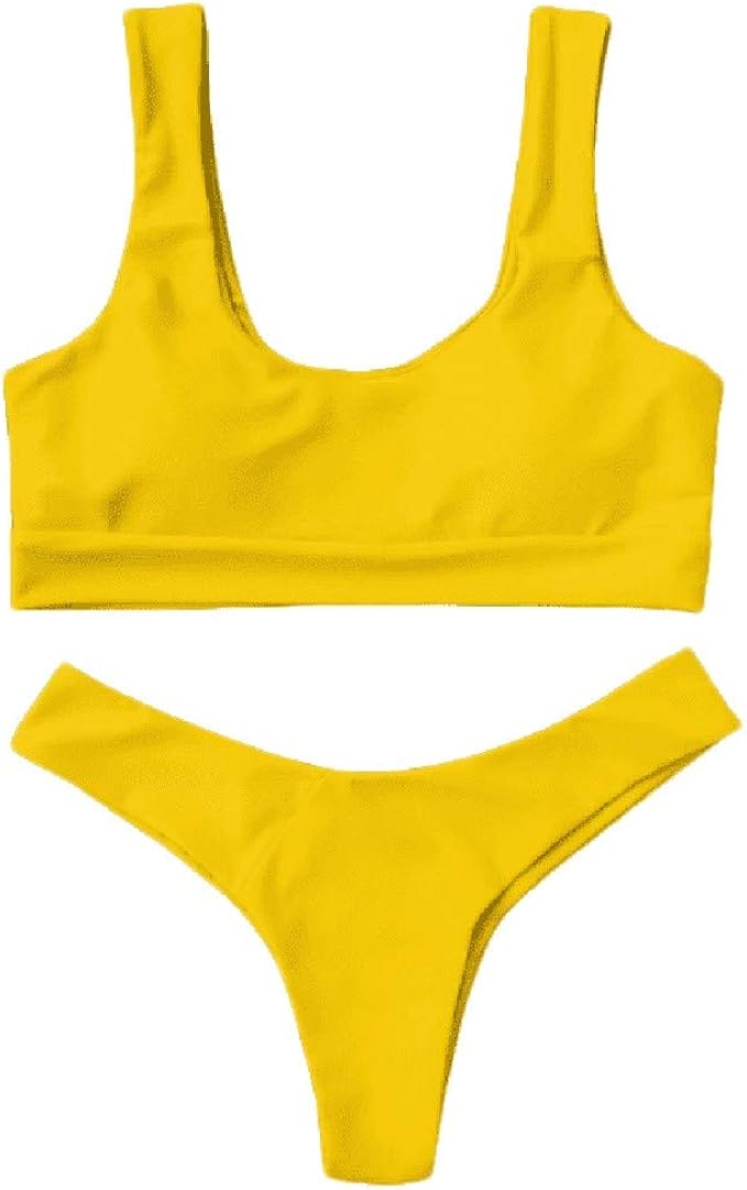 Amazon 水着 レディース おしゃれ Yindaity ビキニ 上下 セット セパレート水着 セクシー 大人 無地 競泳用 キレイめ 水着 セパレート エレガント タンキニ スイムウェア リゾート 女性用 温泉 ビーチ 浜辺 練習用 合宿 水泳 ビキニ セパレーツ 通販