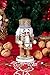 Clever Creations Gold Drummer 6 Inch Traditional Wooden Nutcracker, Festive Christmas Décor for Shelves and Tables