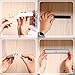 OxyLED Motion Sensor Closet Lights, Cordless Under Cabinet Lighting, Wireless Stick-on Anywhere Battery Operated 10 LED Motion Sensor Night Light, Safe Lights for Cabinet Wardrobe Stairs