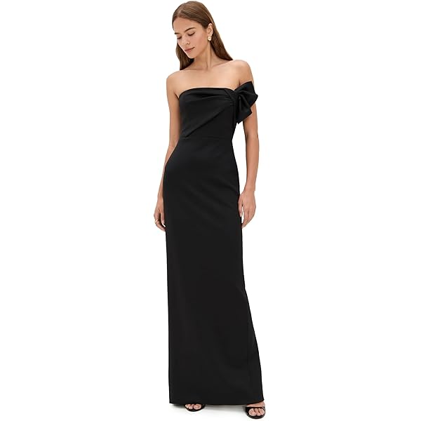 bow neck halter dress Tie Neck Halter Dress main image 0