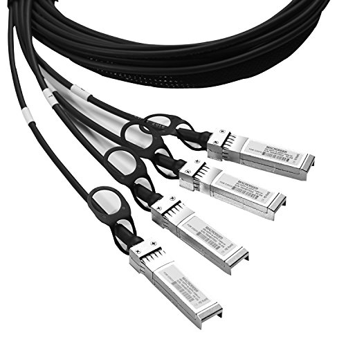 Macroreer for Arista CAB-Q-S-5M 40Gb/s QSFP+ to 4SFP+ Copper Breakout Cable 5-meter Passive