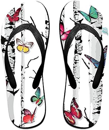 Garden Butterfly Unisex Fit Thong Flip-flops Casual\r\n Beach Sports Sunset Great For Women &amp; Men Seaside Vacation