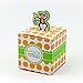 Adorox Small 48 Pcs Born to Be Wild Adorable Jungle Safari Zoo Theme Baby Shower Favor Candy Treat Box Cute Birthday Decoration (Assorted (48 Pieces))