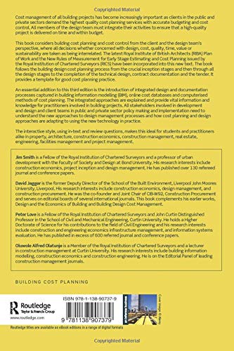 Building Cost Planning For The Design Team Amazoncouk - 