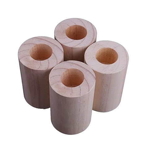 Hardware-Zubehör Tischbeine erhöhter Massivholzblock - Bettbeine Sofa - Fußschrank Fuß - Couchtisch - Kissen - Stützfuß - Möb