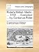 Rider's British Merlin: ... 1772. ... Compiled ... by Cardanus Rider.