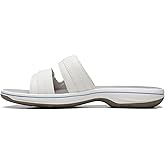 Clarks - Womens Breeze Piper H Shoes, Color White, Size: 9 M US