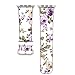 Iwatch band, Lotus.flower Peony Ink painting Leather Band Bracelet Wristwatch Strap For Apple Watch Series 1/2