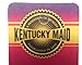 Kentucky Maid Medium Weight Comb with Wide Brass Teeth and Copper Spacers