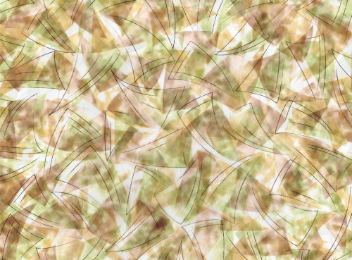 Brewster PF0706 Brushstrokes Premium Privacy Film Sidelight