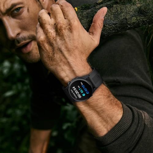iSo Tech AMOLED Smart Watch for Men and Women with Blood Pressure and ECG, 1.56 Inches Smart Health Watch with Air Pump and Airbag, 24/7 Heart Rate Monitor Sleep SpO₂ Temperature HRV and Stress