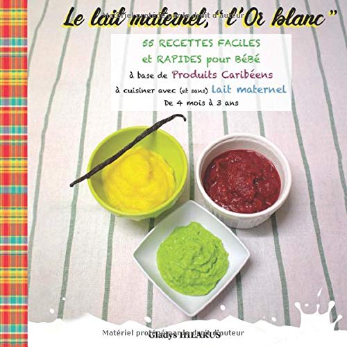 Le Lait Maternel L Or Blanc 55 Recettes Faciles Et Rapides Pour Bebe A Base De Produits Caribeens A Cuisiner Avec Ou Sans Lait Maternel French Edition Hilarus Gladys Amazon Com Books