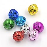 10 PCS 50mm 2" Jingle Bell Assorted Mix-Color Charms