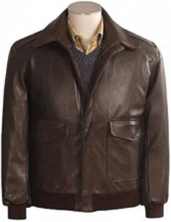 Fadcloset Zurich Mens Leather Jacket Black at Amazon Men's ...