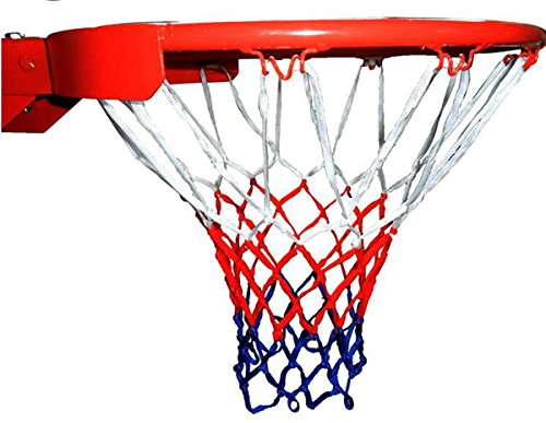 Yeoubi 4 Pack Basketball Net All-Weather Thick Heavy Duty for Standard Outdoor or Indoor Basketball Hoop,12 Loop