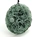 OVALBUY Jadeite Jade Fortune Dragon Phoenix Amulet Pendant