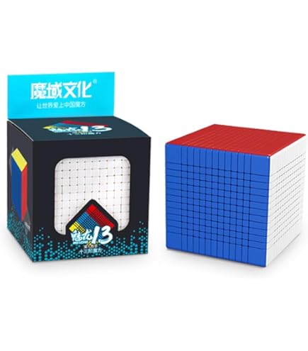 Amazon.com: HELLOCUBE Moyu 13x13 Stickerless Speed Cube : Toys & Games