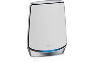 NETGEAR Orbi Whole Home Mesh WiFi 6 Satellite (RBS850) - Adds up to 2,500 sq. ft. Coverage, AX6000 (Up to 6Gbps)