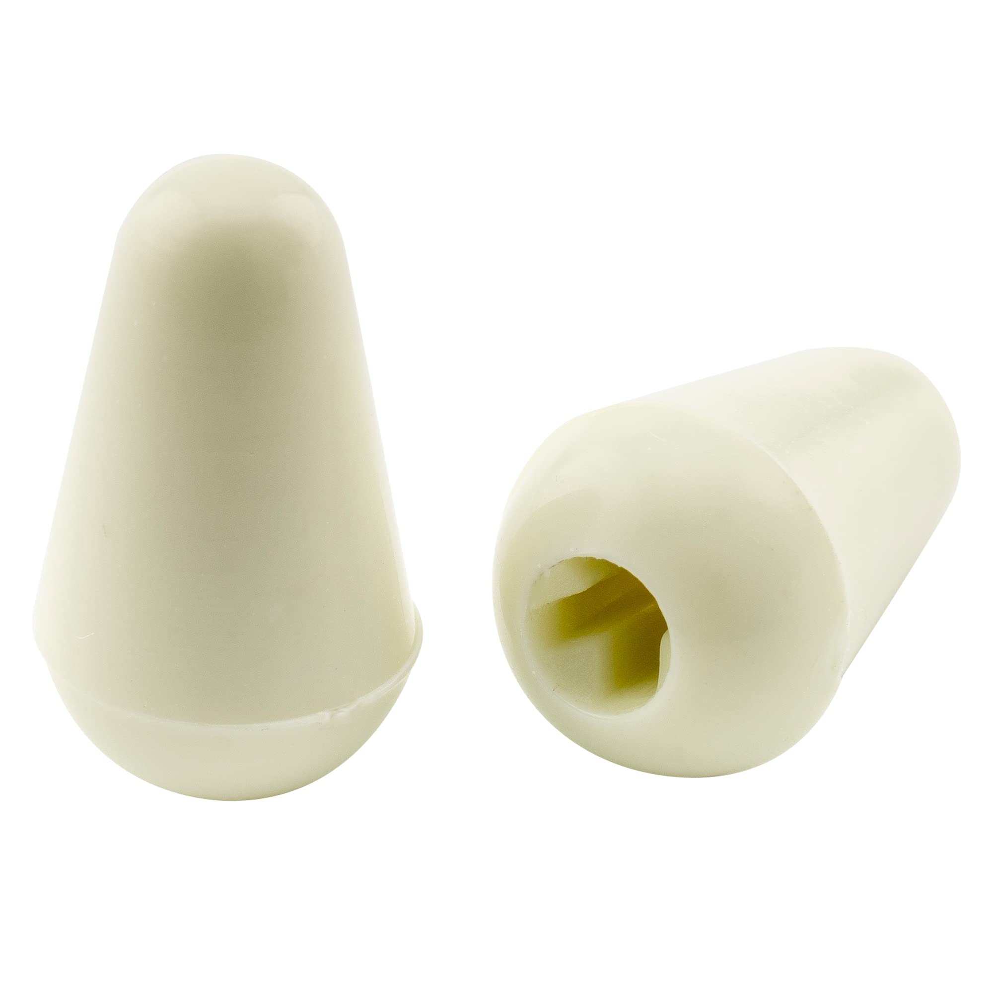 Musiclily Pro Metric Guitar 5 Way Switch Tips Caps Switch Knobs for Import Strat Style Electric Guitar, Mint (Set of 2)