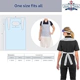 Osler & Walsh Premium Disposable Aprons 1000 Pack 700x1170mm 16µm NHS view 8