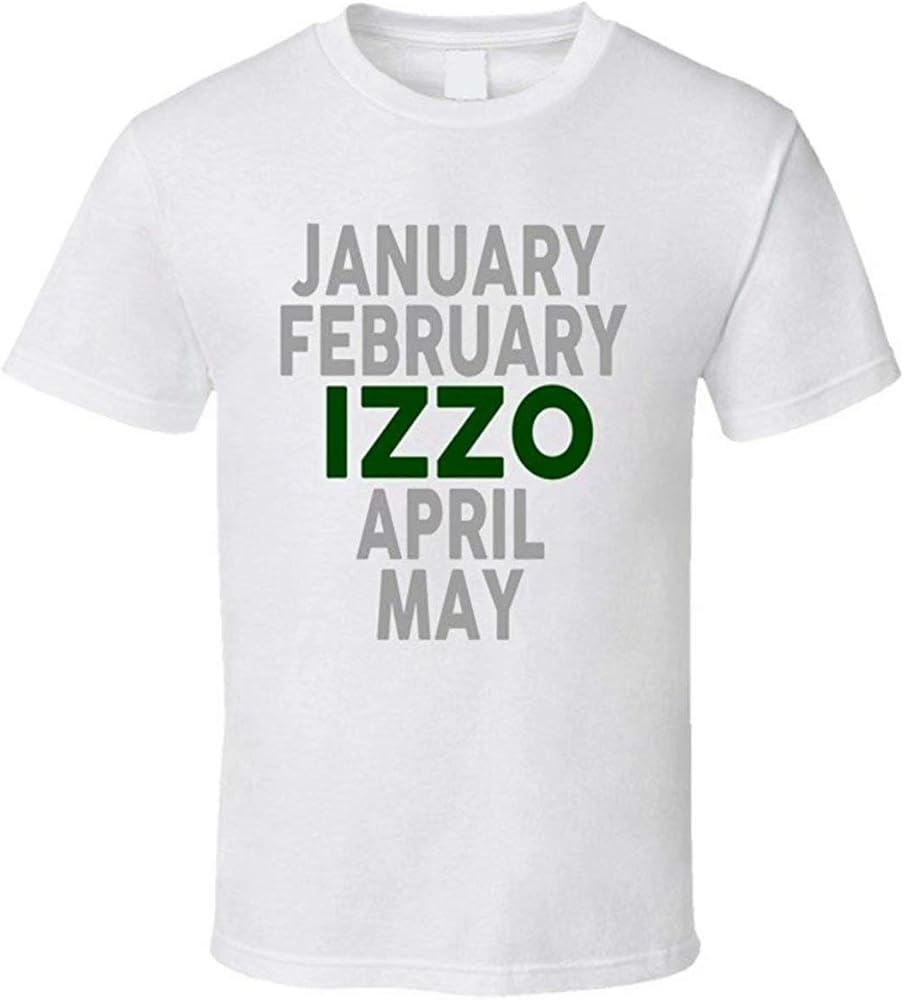 Depeal January February Izzo April May Green Tom Izzo Michigan Basketball T Shirt | Minaze