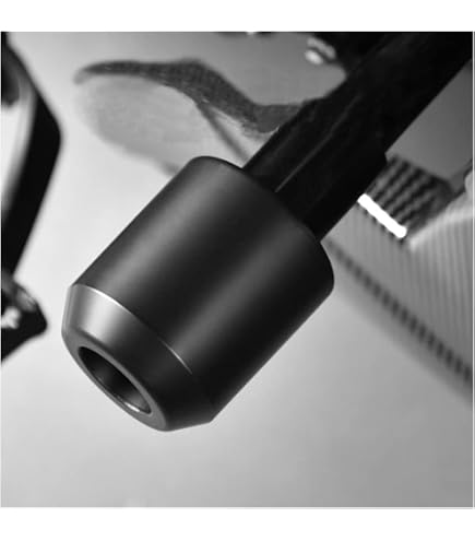Puig Replacement Rubber Ends For Frame Sliders - R19 Model, Color: C/Green